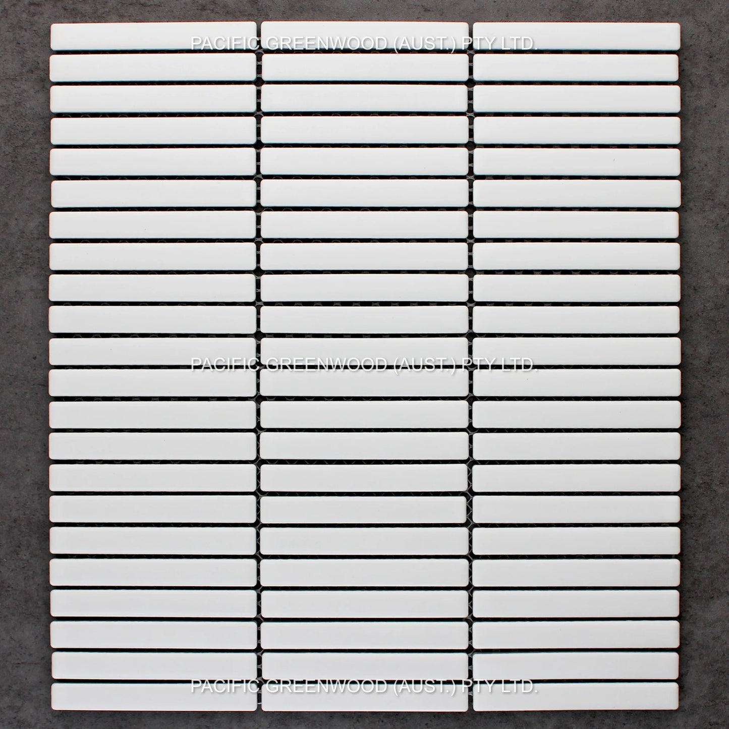 White Matte Porcelain Glazed Kitkat