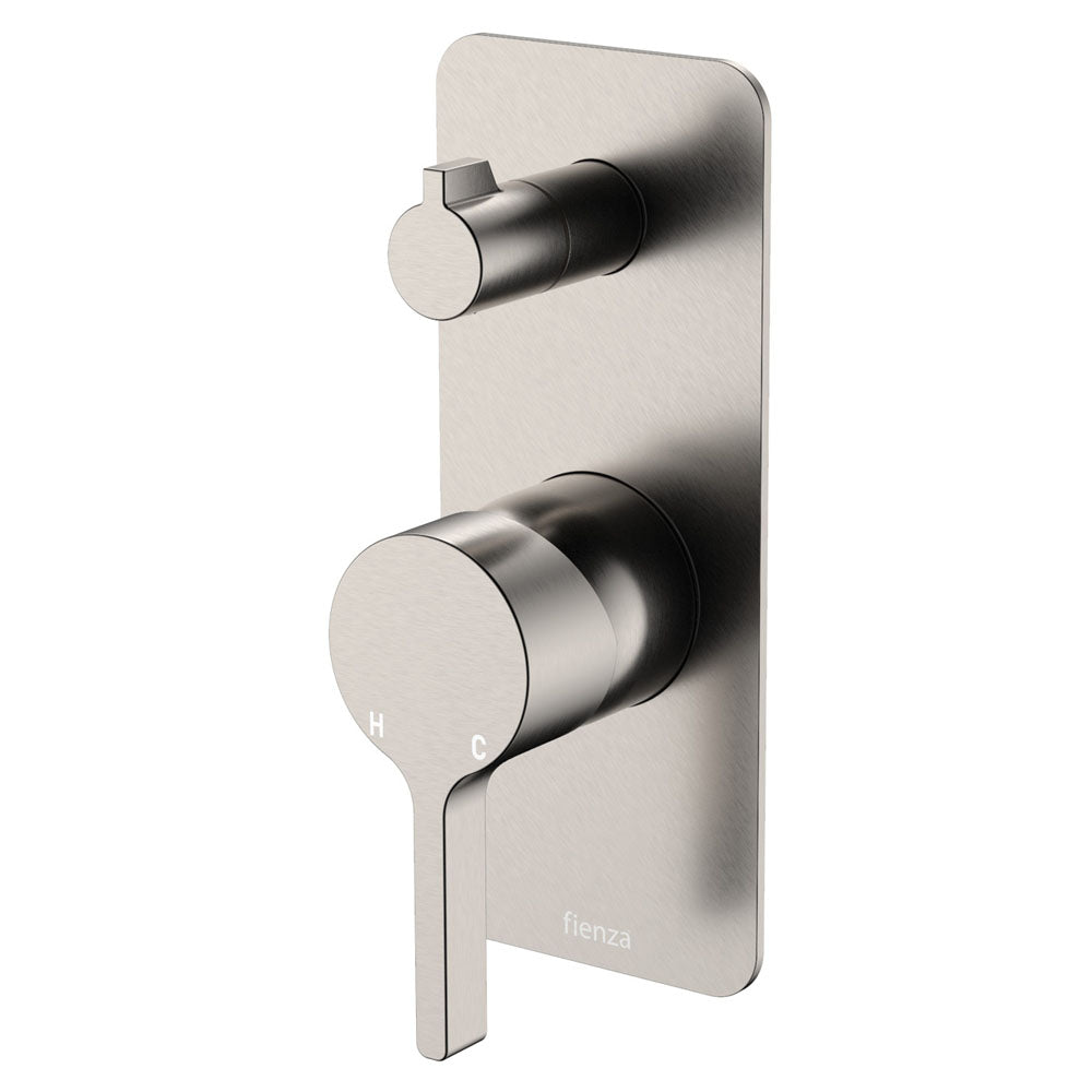 Sansa Wall Diverter Mixer - Rectangular Plate