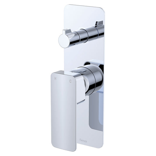 Tono Wall Mixer With Diverter - Rectangular Plate