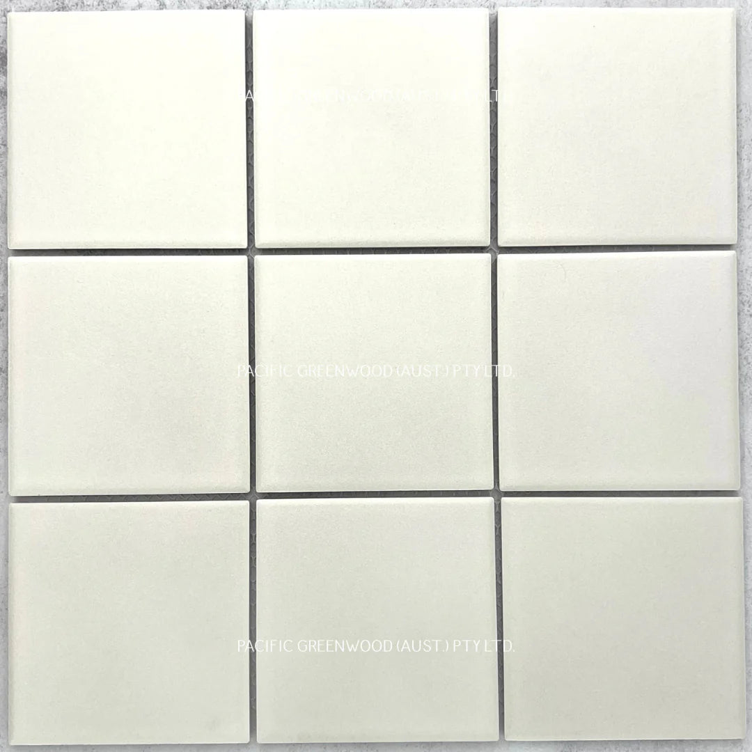Off White Unglazed Square