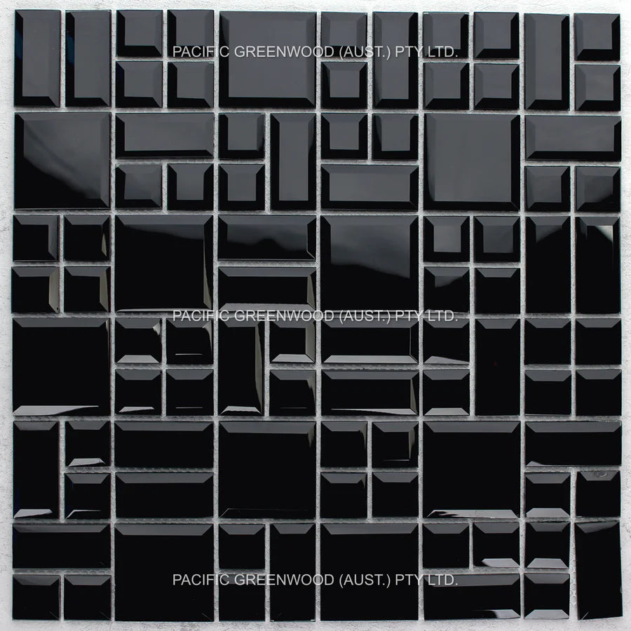 Black Gloss Porcelain Glazed Mix