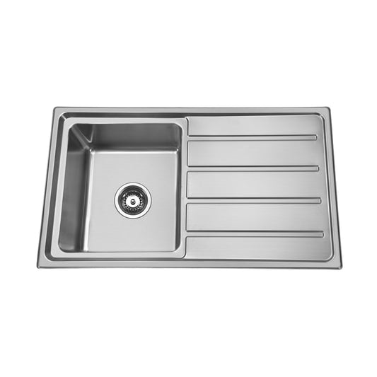 Traditionell Single Bowl Sink - 860 x 500 Square