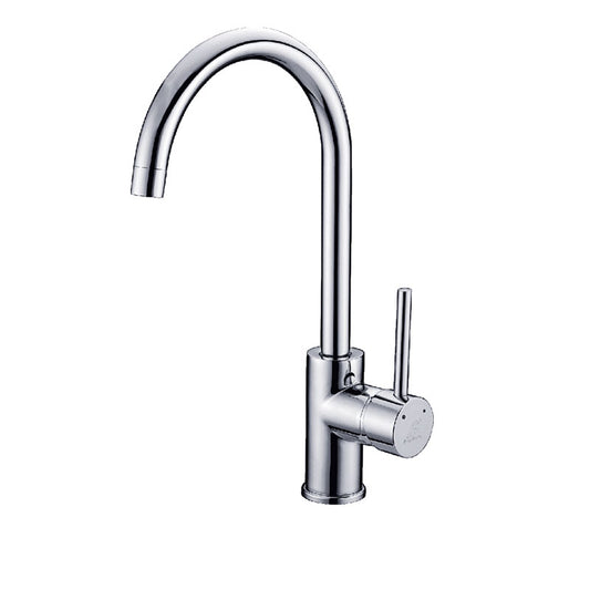 Rund Gooseneck Sink Mixer