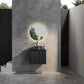 Brindabella Matte Black Wall Hung PVC Vanity - 600x460
