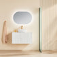 Brindabella Matte White Wall Hung PVC Vanity - 900x460