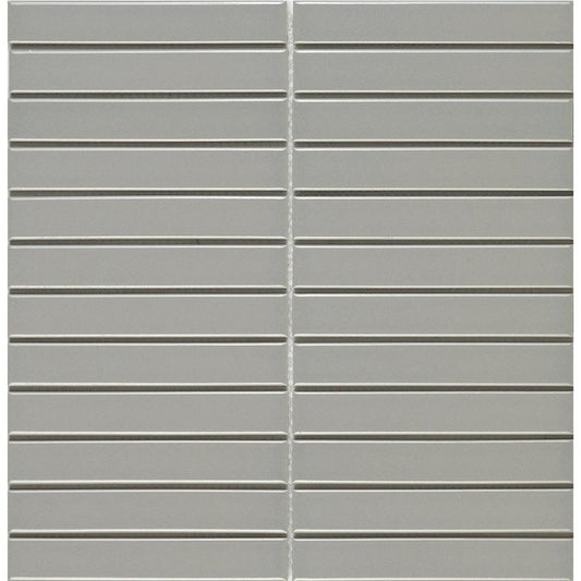 Finger Mosaics - Light Grey Flat