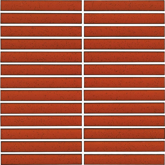 Finger Mosaics - Speckle Terracotta Concave