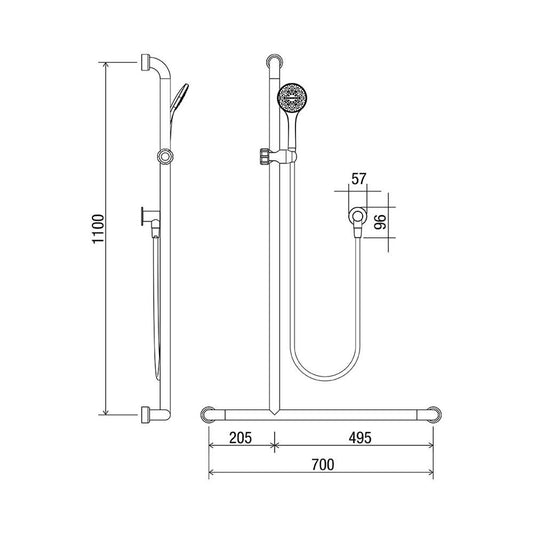 Hygienic Seal® Shower Kit 16