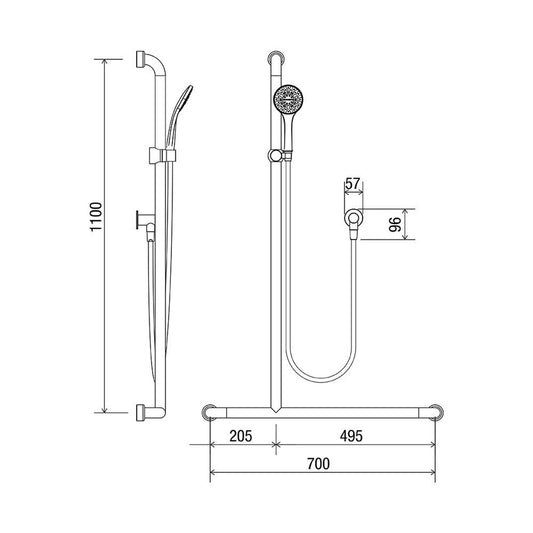 Hygienic Seal® Shower Kit 20