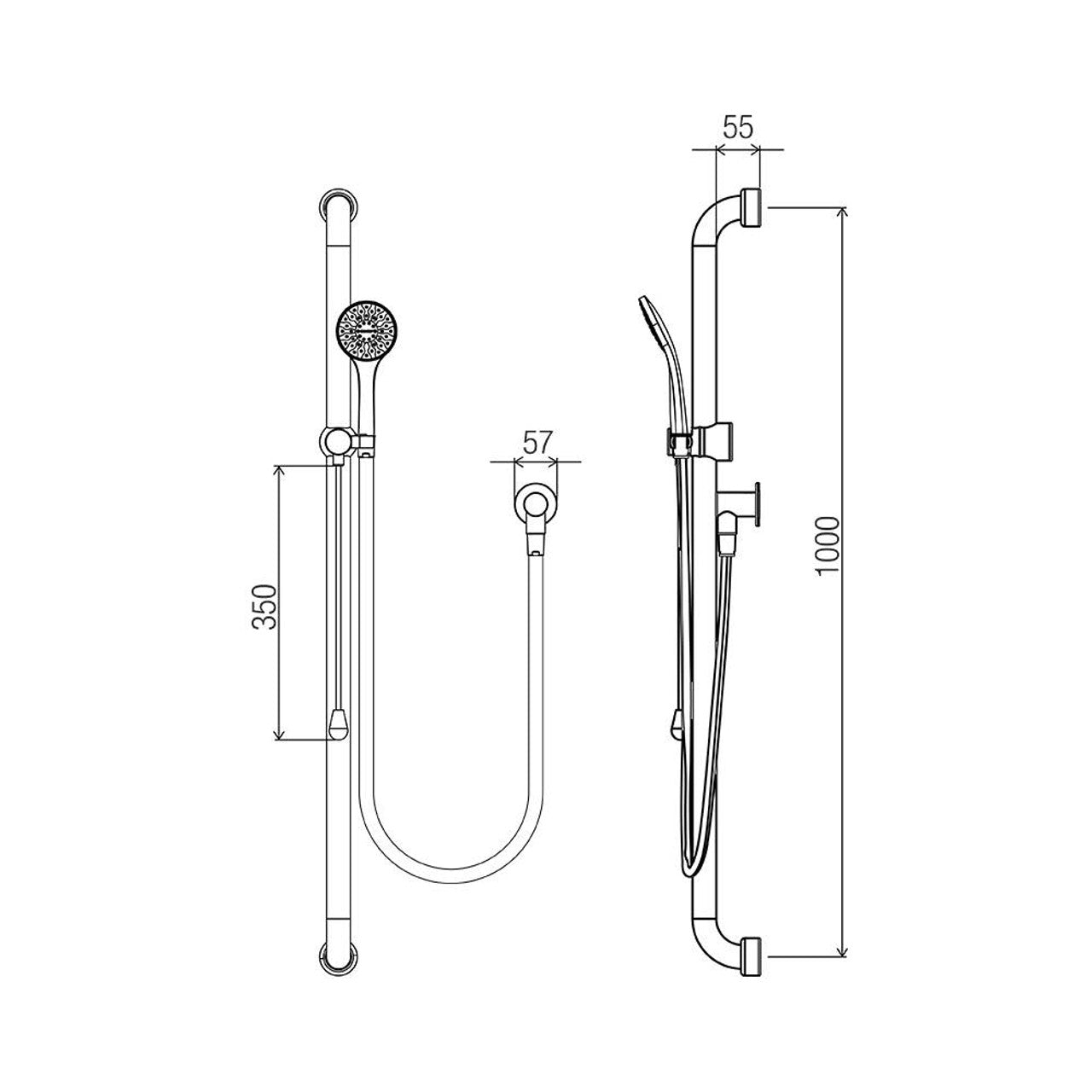 Hygienic Seal® Accessible Shower Kit 3