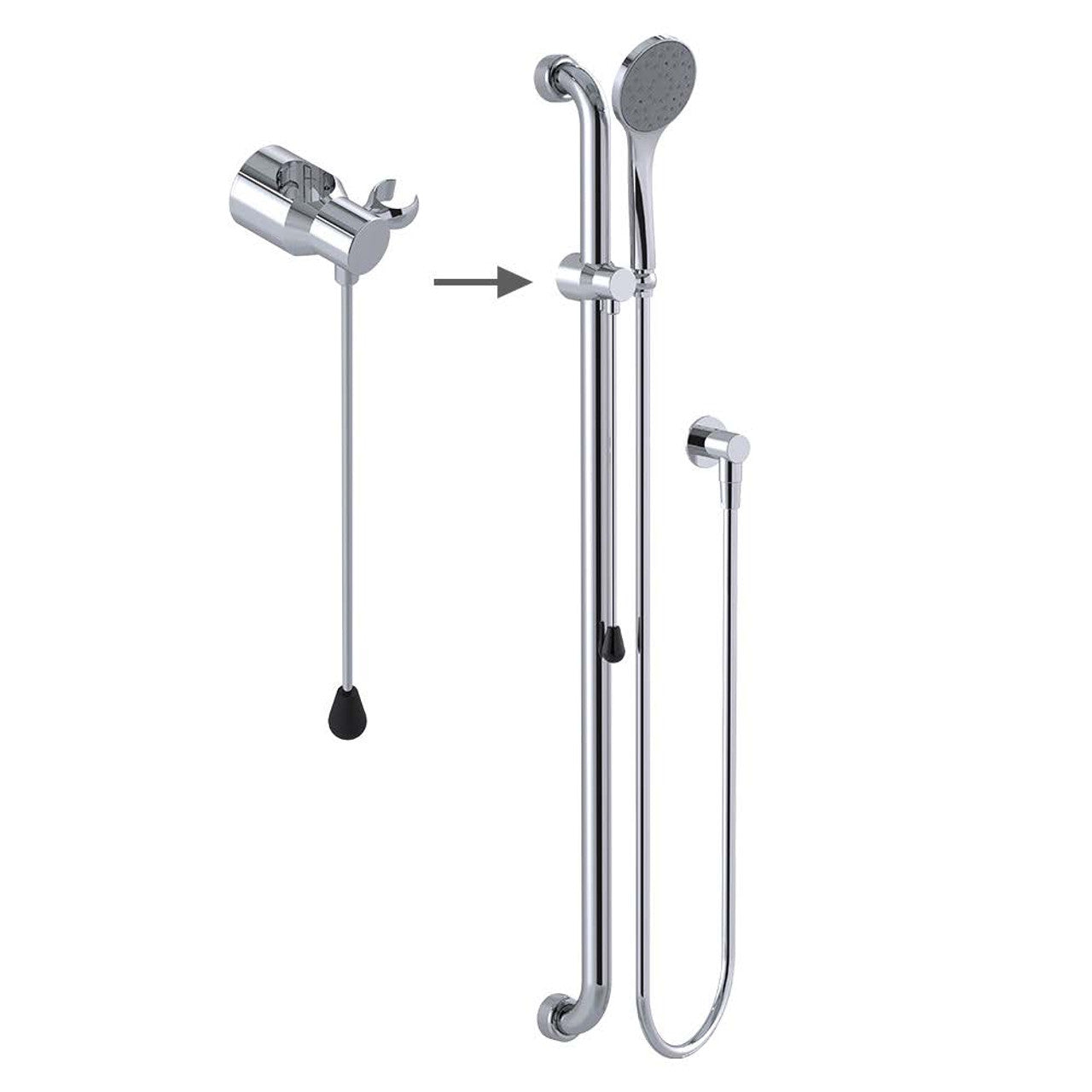Hygienic Seal® Accessible Shower Kit 3