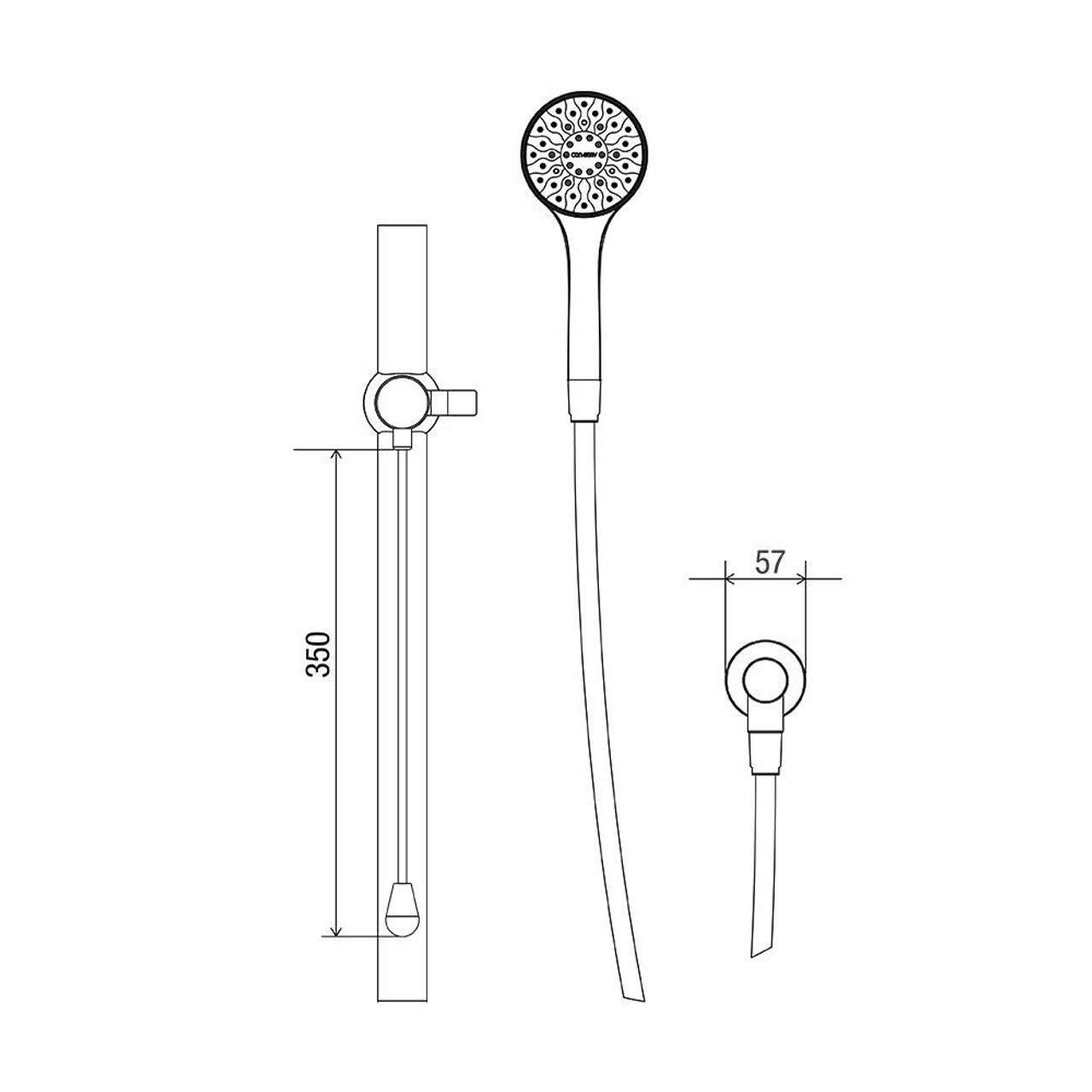 Push-Pullme® Shower Kit