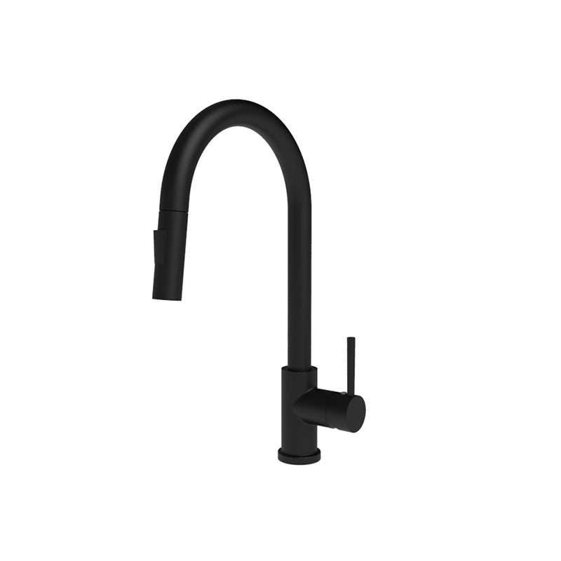 Küchendesigner Pull-Out Curved Kitchen Mixer