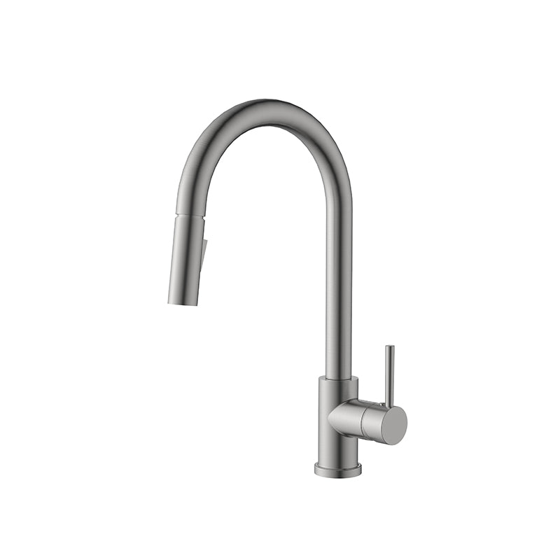 Küchendesigner Pull-Out Curved Kitchen Mixer