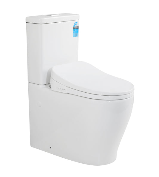 Zeus Smart Rimless Tornado Toilet Suite
