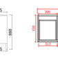 Nova Series - Plywood Free Standing Vanity (DB) - 1510x465x880