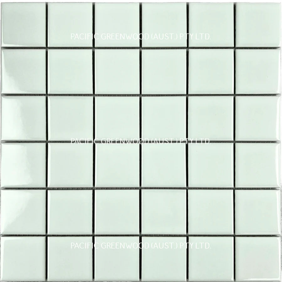 Mint Gloss Porcelain Glazed Square