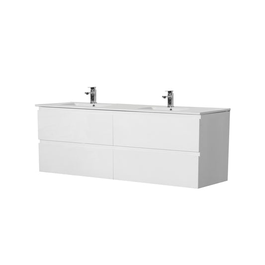 Riva Series - PVC Wall Hung Vanity (DB) - 1500x460x580