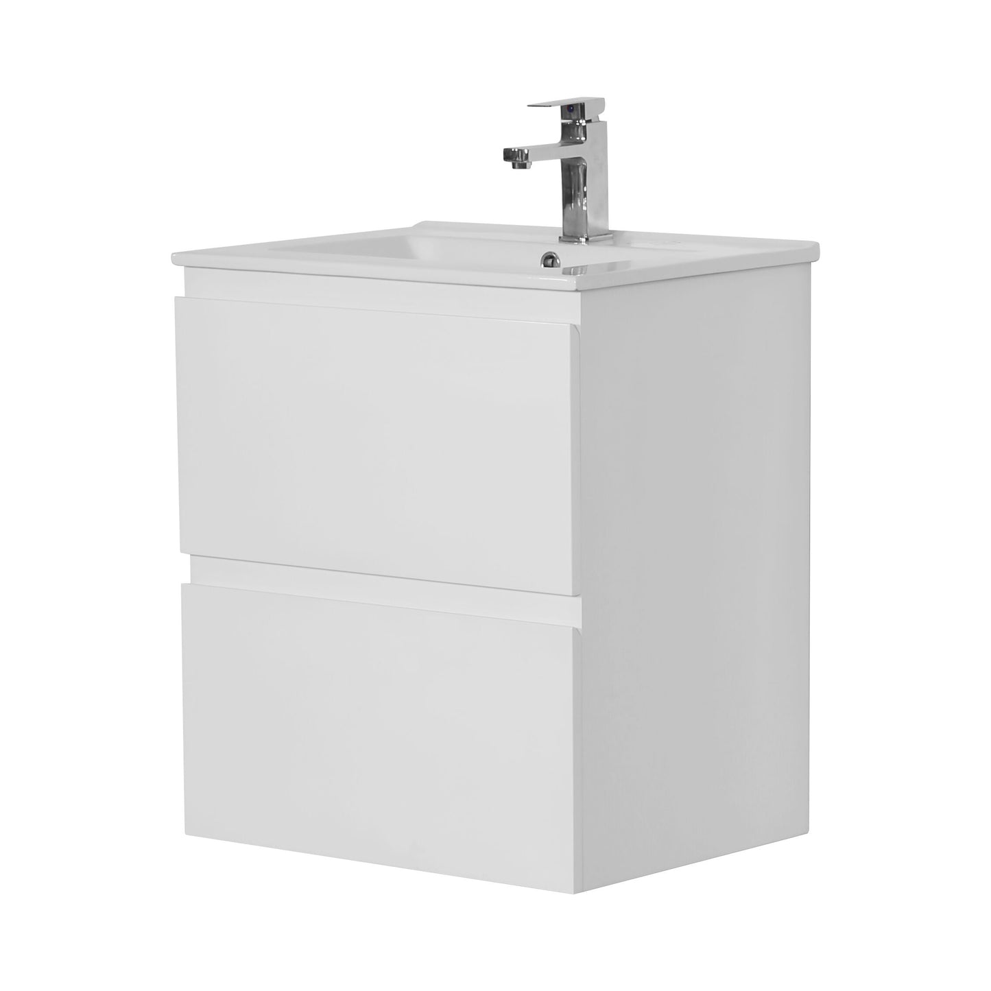 Riva Series - PVC Wall Hung Vanity (SB) - 600x460x580