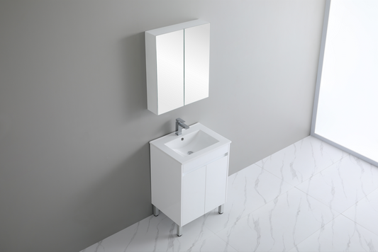 PVC Free Standing Vanity - 600mm