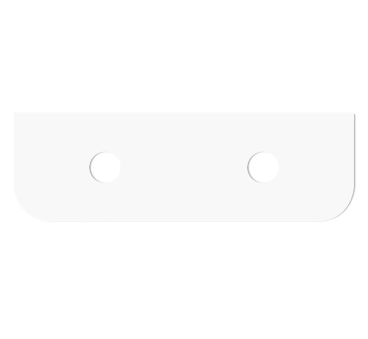 Natural Oak Byron Double Bowl Vanity - 1200x460