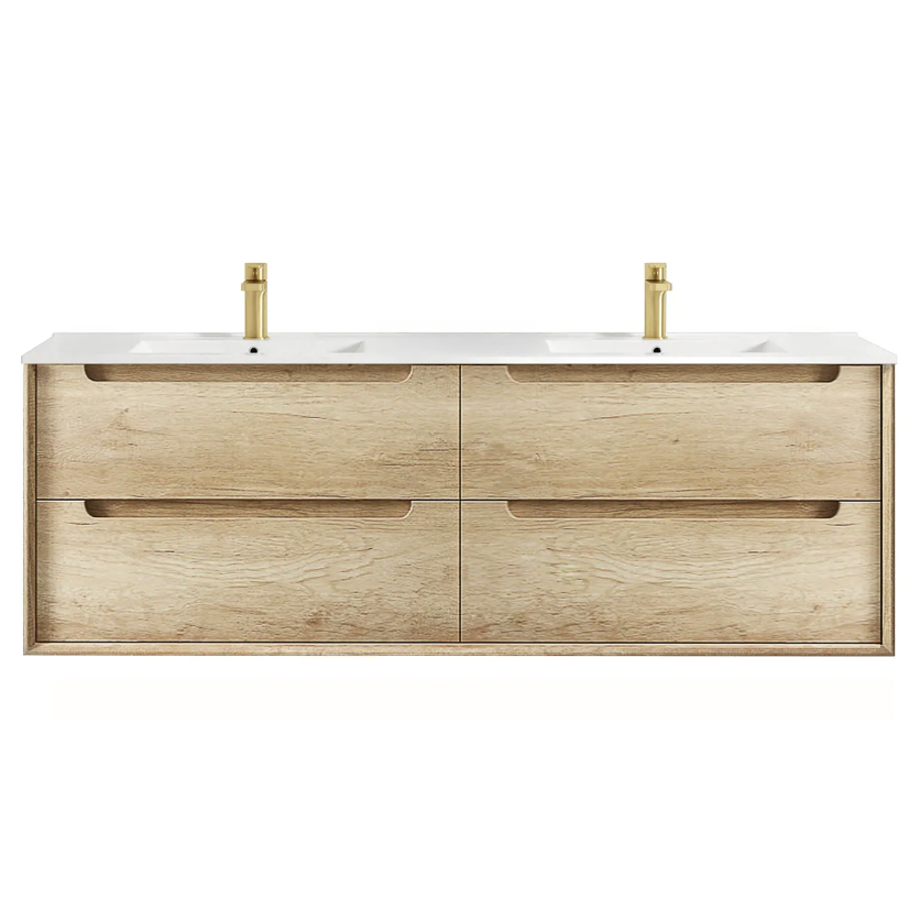 Natural Oak Byron Vanity - 1500x460