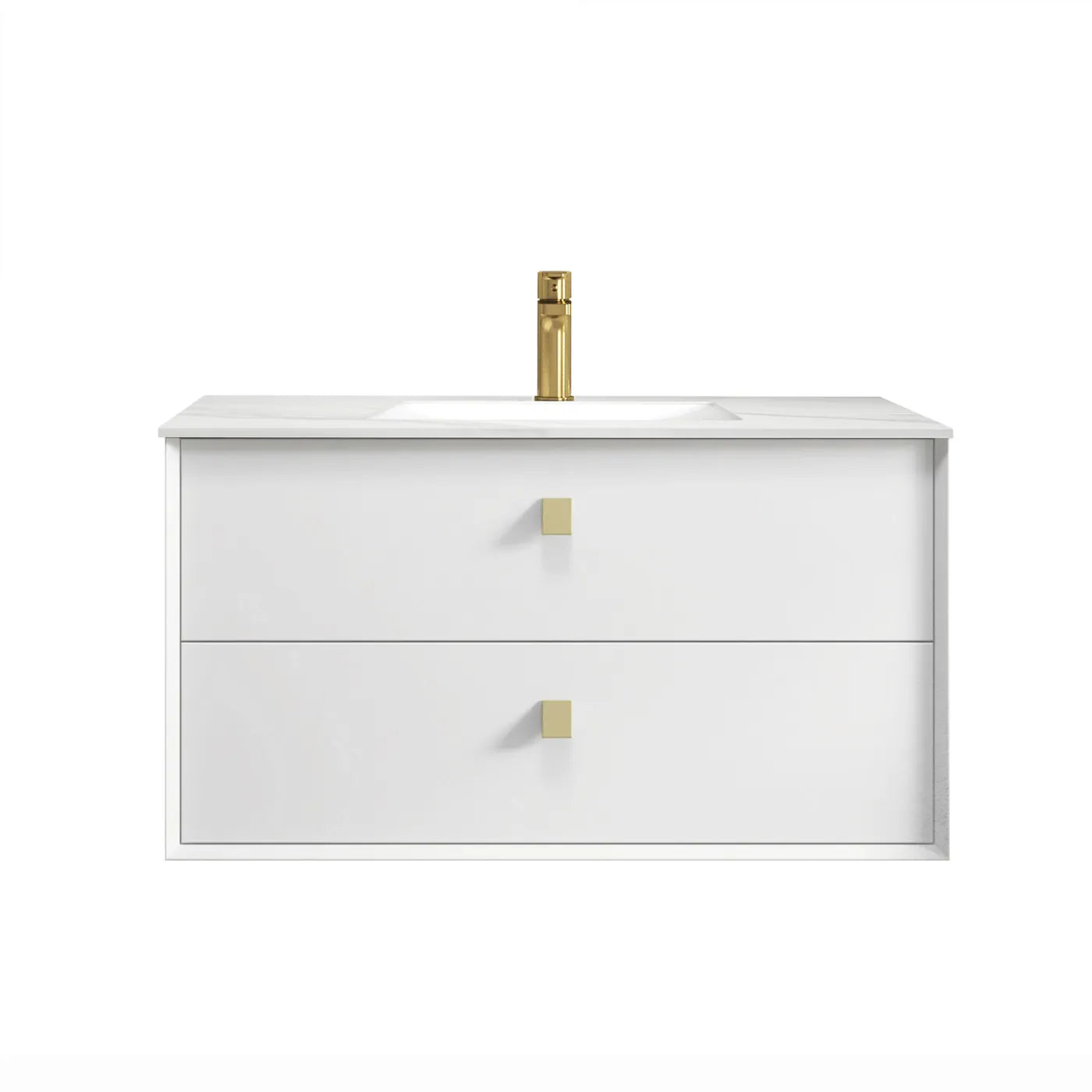 Matte White Boston Vanity - 900x460