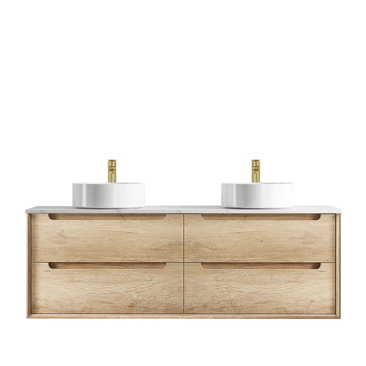 Natural Oak Byron Vanity - 1500x460