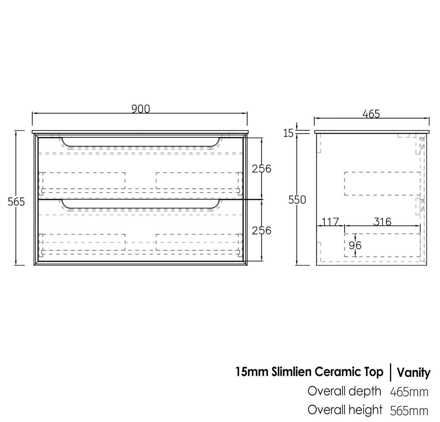 Black Oak Byron Vanity - 900x460