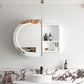 LED Bondi White Shaving Cabinet - 900x600