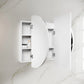 LED Bondi White Shaving Cabinet - 1200x750