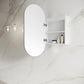 LED Noosa White Soft Square Shaving Cabinet - 900x450