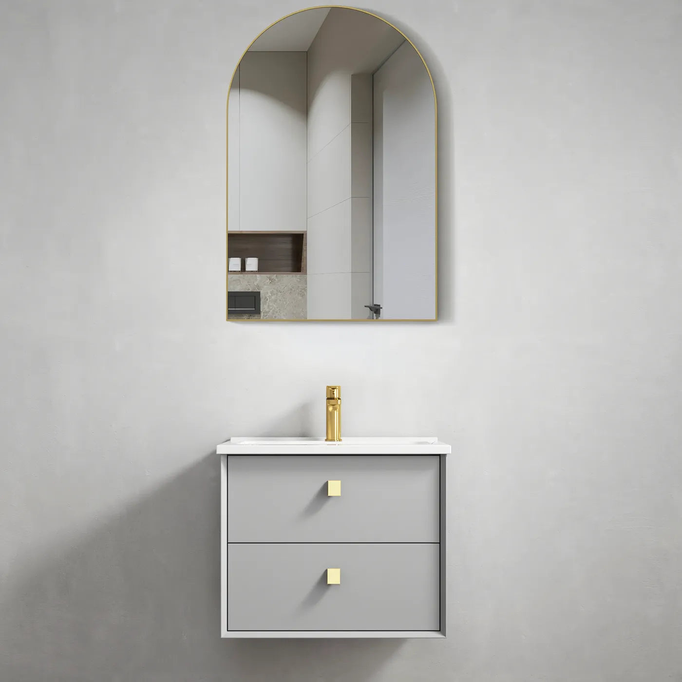 Light Grey Boston Vanity - 600x460
