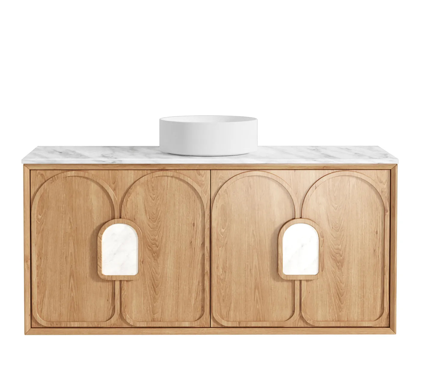 Laguna Natural American Oak Vanity - 1200x460