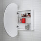 LED London White Shaving Cabinet - 800