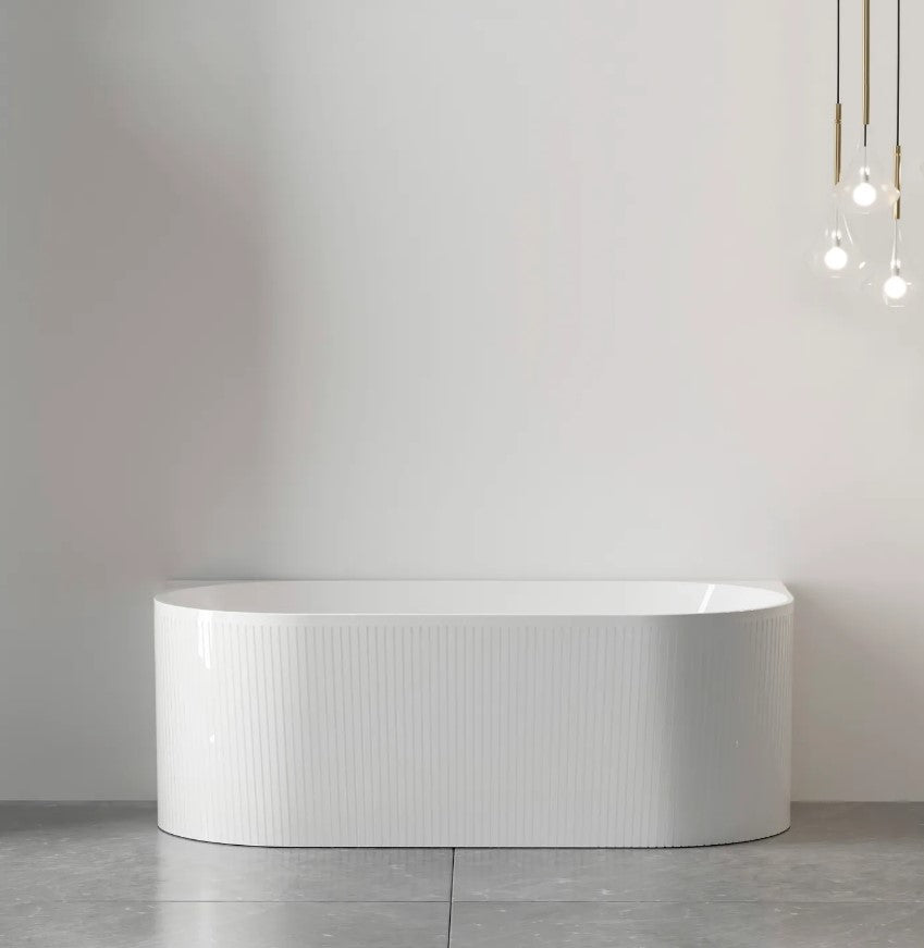 Attica Noosa 1700 Gloss White/Matte White BTW Multi-fit Bath