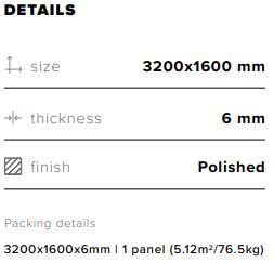 Bardiglio Polished Porcelain Tile - 3200x1600mm