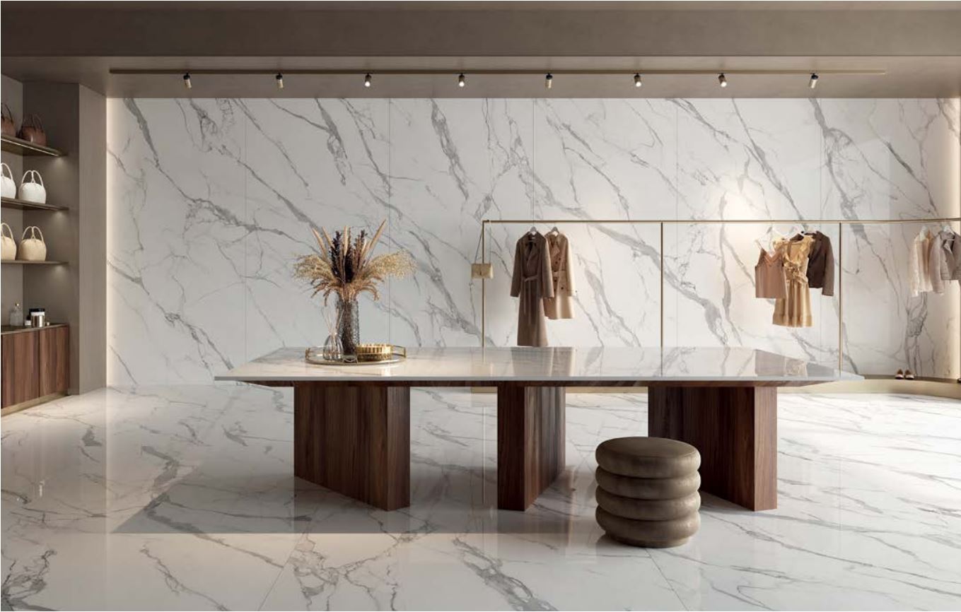 Calacatta Reale Porcelain Tile - 3200x1600mm