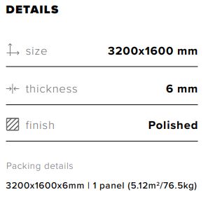 Jade Polished Porcelain Tile - 3200x1600mm