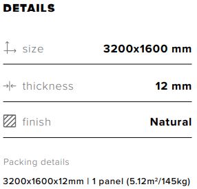 Metro Grey Porcelain Tile - 3200x1600mm