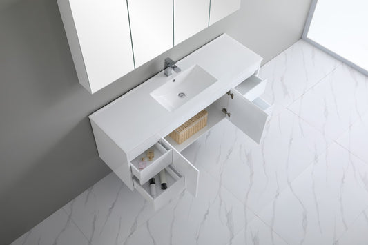 PVC Wall Hung Vanity - 1500mm