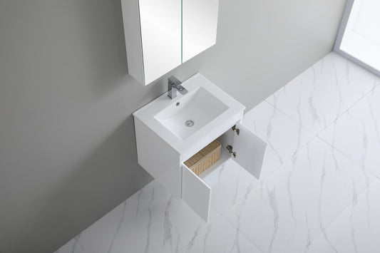 PVC Wall Hung Vanity - 600mm
