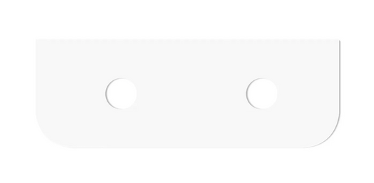 Bondi Matte White Fluted Curve Vanity - 1500x450