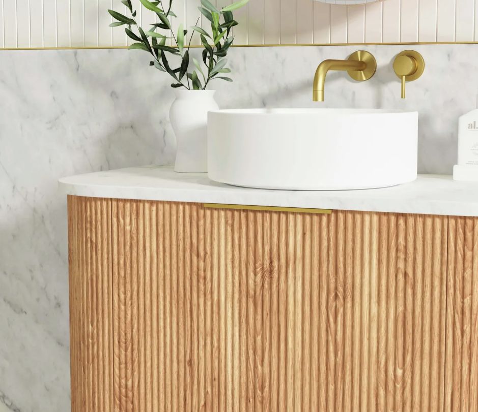 Fluted Vanities