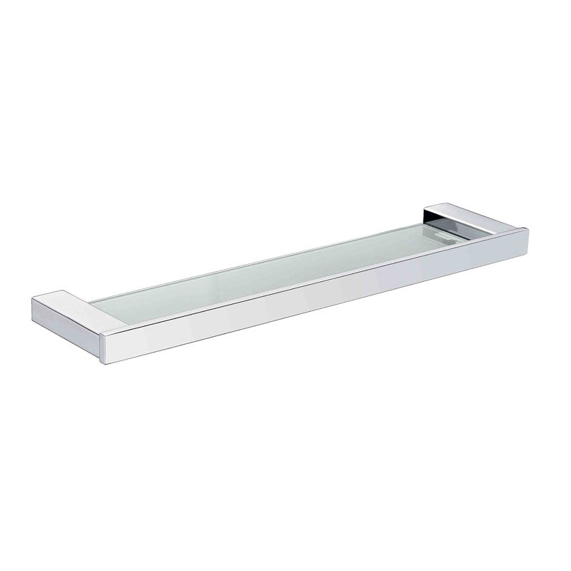 SS Eckig Glass Shelf