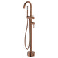 Kaya Floor Mounted Bath Mixer With Hand Shower