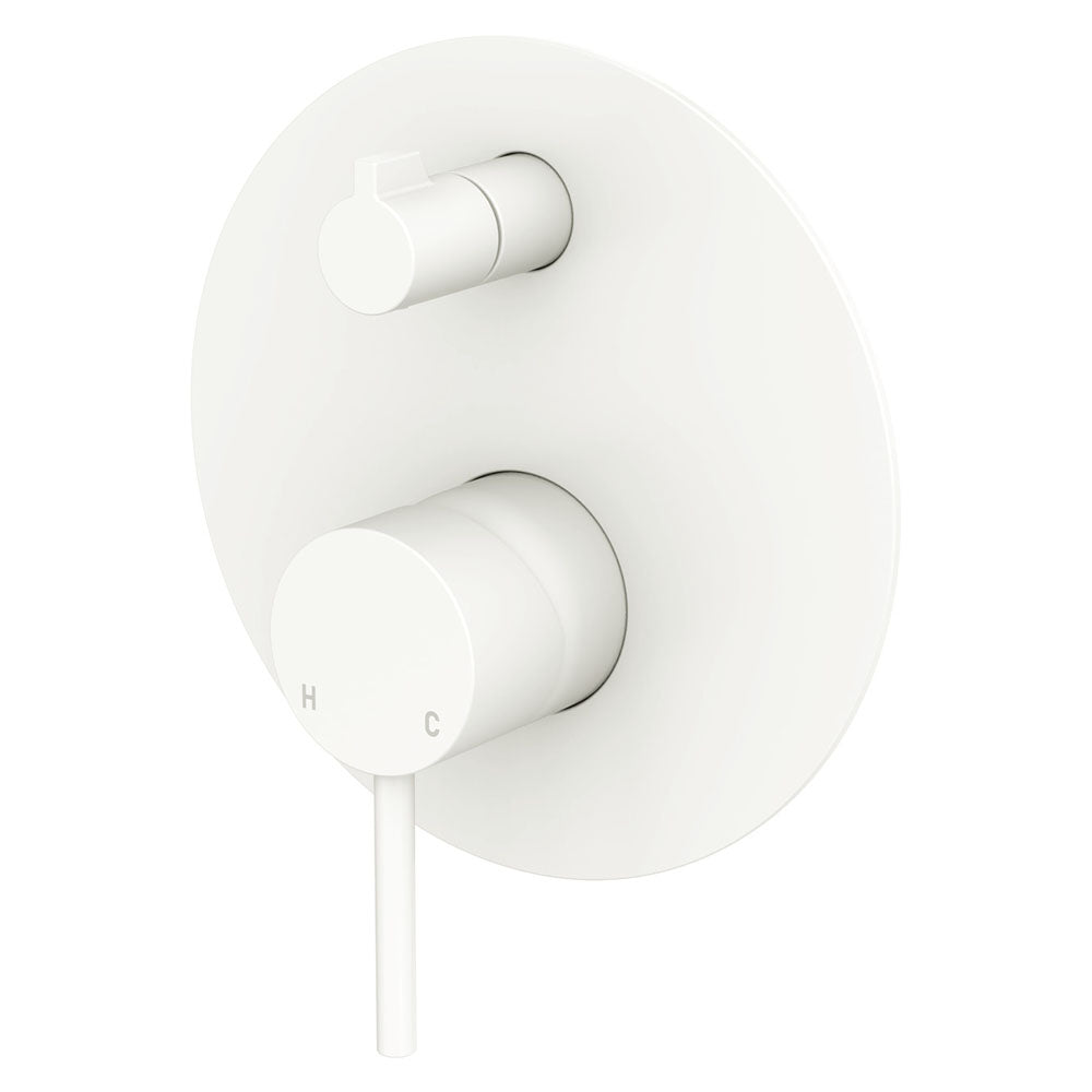 Kaya Wall Diverter Mixer - Round Plate