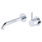 Kaya Up Basin/Bath Wall Mixer Set Round Plate