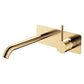 Kaya Up Basin/Bath Wall Mixer Set Rectangle Plate