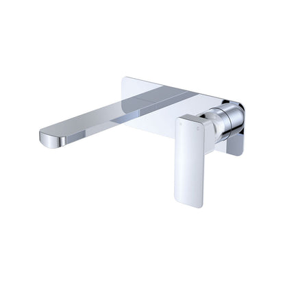 Tono Basin/Bath Wall Mixer Set - Rectangle Plate